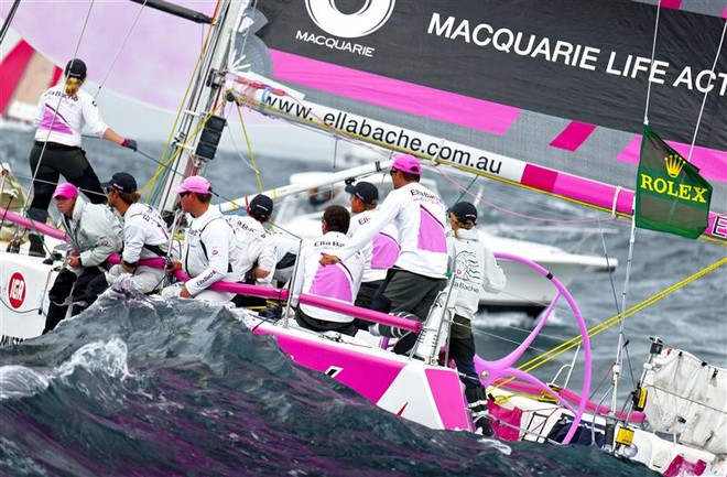 ELLA BACHE, Jessica Watson - Rolex Sydney Hobart Yacht Race 2011 ©  Rolex/ Kurt Arrigo http://www.regattanews.com